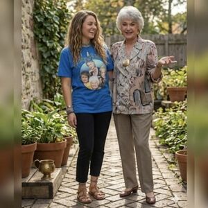 Womens The Golden Girls Stay Golden Cotton T-Shirt Medium